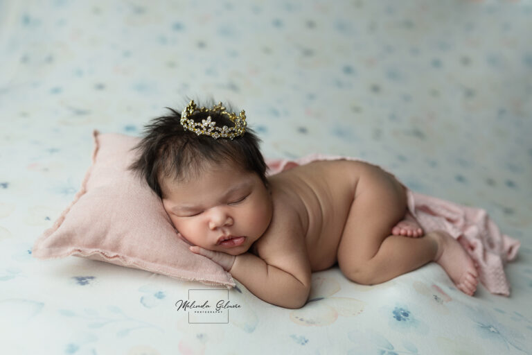 newborn baby crown floral 768x512